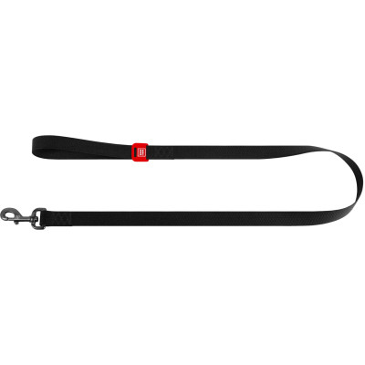 Повідок для собак WAUDOG Waterproof L-XXL Ш 25 мм Д 305 см чорний (27341)