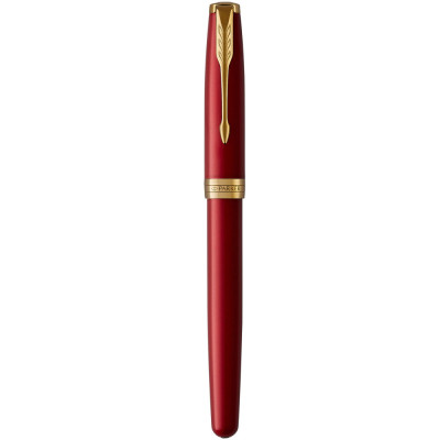 Ручка пір&#039;яна Parker SONNET 17 Intense Red GT  FP F (86 215)