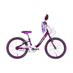 Велосипед Formula Cherry Vbr 20&quot; 10&quot; St 2024 Фіолетовий з бiлим (OPS-FRK-20-210)