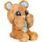 М&#039;яка іграшка Peekapets Коричневий ведмедик (907867)