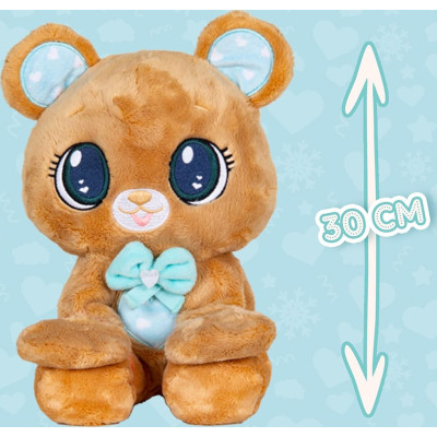 М&#039;яка іграшка Peekapets Коричневий ведмедик (907867)