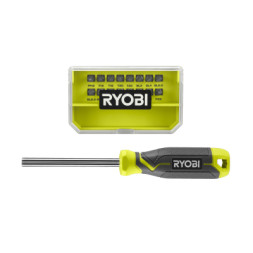 Викрутка Ryobi RHSDM1701, бітотримач 1/4&quot;, 100мм, 16 біт, SL,PH,PZ,Torx, кейс (5132006050)