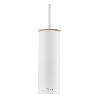 Йоржик для унітазу Ardesto Minimalism Білий (ARHB3503WB)