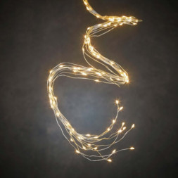 Гірлянда Luca Lighting Оберемок струн 2 м срібна струна теплий білий (8718861853377)