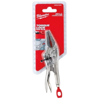 Кліщі Milwaukee затискні Torque Lock, 1-42мм, видовжені губки (4932472262)