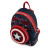 Рюкзак шкільний Loungefly LF Marvel Captain America 80th Anniversary Floral Shield Mini (MVBK0165)