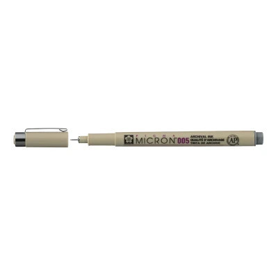 Лайнер Sakura Pigma Micron (0.05) 0,2мм Сірий (084511332898)