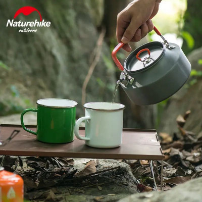 Чайник туристичний Naturehike NH17C020-H 1,1 л алюміній сірий (6927595723302)
