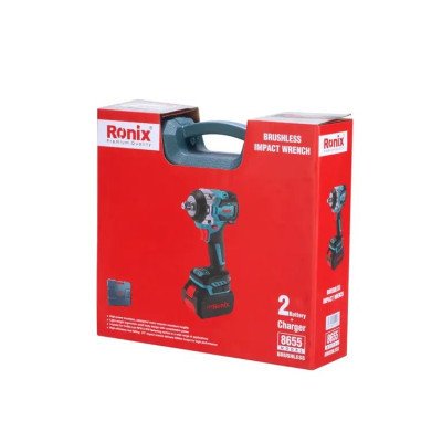 Гайковерт Ronix 20В, 550Нм, комплект (8655)
