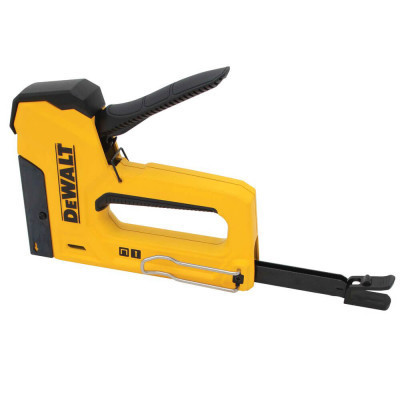 Степлер будівельний DeWALT Heavy Duty для скоб типу &quot;G&quot; 6-14мм, цвяхів типу &quot;J&quot; 12, 15мм. (DWHTTR350-0)