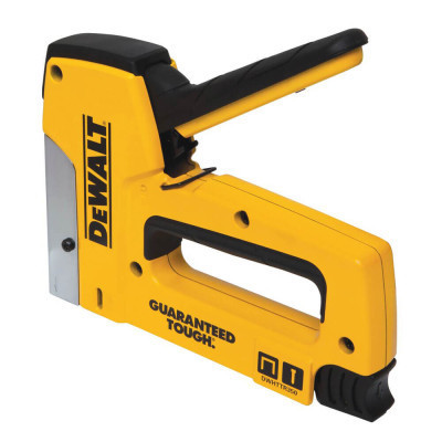Степлер будівельний DeWALT Heavy Duty для скоб типу &quot;G&quot; 6-14мм, цвяхів типу &quot;J&quot; 12, 15мм. (DWHTTR350-0)