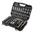 Набір інструментів Neo Tools 110шт, 1/2&quot;, 1/4&quot;, CrV, кейс (10-066)