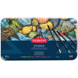Олівці кольорові Derwent Studio, 72 кольорів (5010255713520)