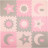 Дитячий килимок MoMi пазл Nebe 90 х 90 cм Pink (AKCE00030)