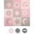 Дитячий килимок MoMi пазл Nebe 90 х 90 cм Pink (AKCE00030)