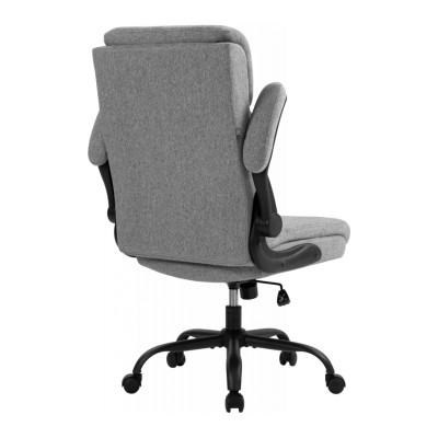Офісне крісло GT Racer B-3021 Gray (B-3021 Fabric Gray)