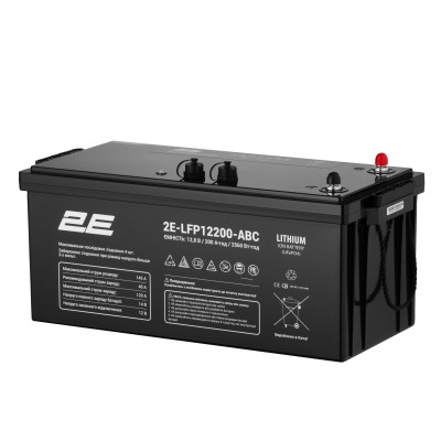 Батарея LiFePo4 2E 12V-200Ah, ABC 4S (2E-LFP12200-ABC)