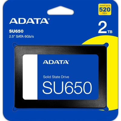 Накопичувач SSD 2.5&quot; 2TB Ultimate SU650 ADATA (ASU650SS-2TT-R)