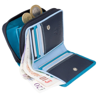 Гаманець Visconti RB53 Hawaii з RFID Blue Multi (RB53 BLUE M)