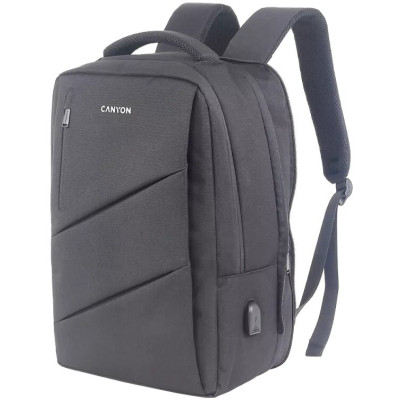 Рюкзак для ноутбука Canyon 15.6&quot; BPE-5 Urban, USB, 12-18L, Grey (CNS-BPE5GY1)