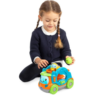 Розвиваюча іграшка Chicco Машинка музична Вантажівка Turbo Ball (10852.00)