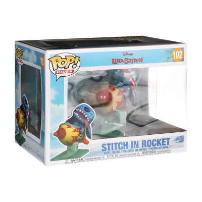 Фігурка для геймерів Funko Pop серії Ліло і Стіч - Стіч в ракеті (55620)