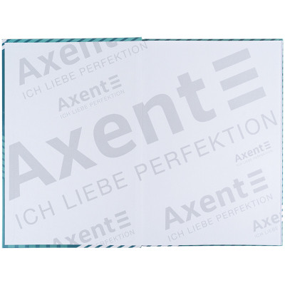 Книга записна Axent Lines А4, 96 аркушів, клітинка, зелена (8422-582-A)