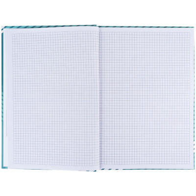 Книга записна Axent Lines А4, 96 аркушів, клітинка, зелена (8422-582-A)