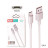 Дата кабель USB 2.0 AM to Micro 5P 1.0m 2.4A pink XO (NB156-M-PN)