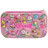 Пенал Cool For School з тисненням 1 відділення Фуксія (QT-5781-Rosered)