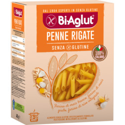 Макарони BiAglut Penne Rigate безглютенові 400 г (1136504)
