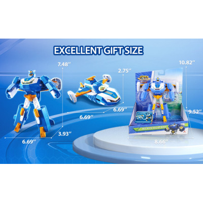 Трансформер Super Wings Міні Повітряна База Робот (EU760288)