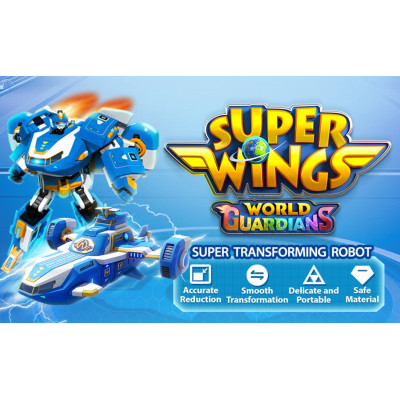 Трансформер Super Wings Міні Повітряна База Робот (EU760288)