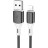 Дата кабель USB 2.0 AM to Lightning 1.0m BX79 3A Black BOROFONE (BX79LB)