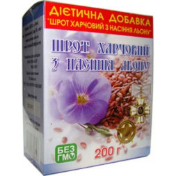 Трави МИРОСЛАВ Шрот семян льна 200гр, Мирослав