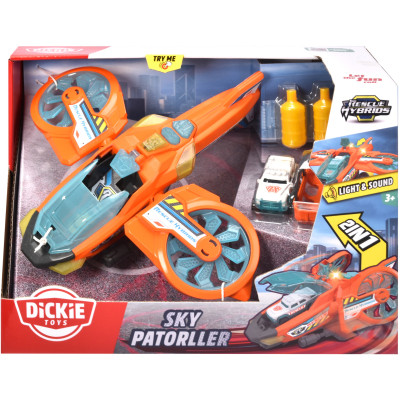 Ігровий набір Dickie Toys Гібрид-рятувальник Повітряний патруль зі звуковими та світловими ефектами 1 машинка (3794000)