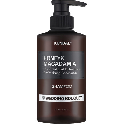 Шампунь Kundal Honey &amp; Macadamia Shampoo Wedding Bouquet 500 мл (8809568743846)