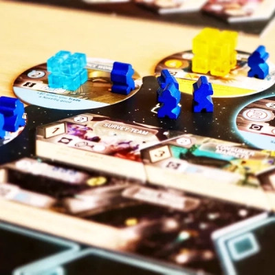 Настільна гра Rio Grande Games Race for the Galaxy: New Frontiers (Боротьба за галактику: Нові рубежі) (6501158)