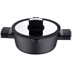 Каструля Bergner Ion Plus з кришкою 3.5 л (BG-35911-BK)