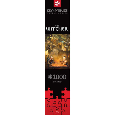 Пазл GoodLoot The Witcher Playing Gwent 1000 ел. (5908305249634)