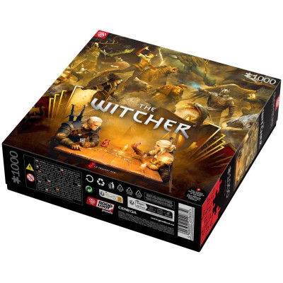 Пазл GoodLoot The Witcher Playing Gwent 1000 ел. (5908305249634)