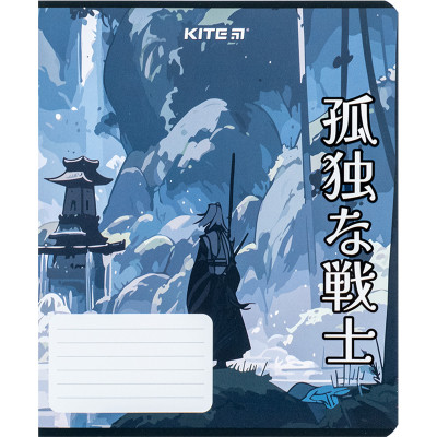 Зошит Kite Anime 18 аркушів, лінія (K24-237)