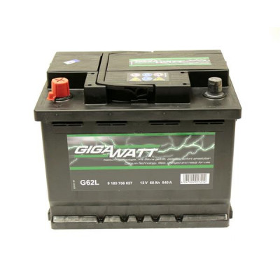 Акумулятор автомобільний GigaWatt 60А (0185756027)