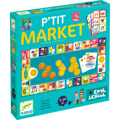 Настільна гра Djeco Маленький магазин (P&#039;tit Market) (DJ08533)