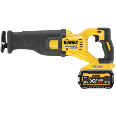Шабельна пила DeWALT 54В XR FLEXVOLT Li-lon 2 Аг, 0 - 3000 ход/хв, 3.54 кг, кейс TSTAK (DCS389T2)