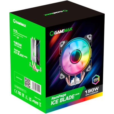 Кулер до процесора Gamemax Ice Blade Argb