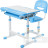 Парта зі стільцем FunDesk Cantare Blue