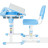 Парта зі стільцем FunDesk Cantare Blue