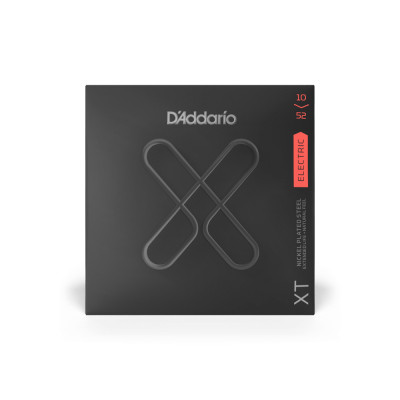 Струни для гітари D&#039;Addario XT Electric Nickel Plated Steel Light Top / Heavy Bottom (10-52) (XTE1052)