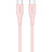 Дата кабель USB-C to USB-C 1.0m CC60SC10 60W Silicon Pink Sand Canyon (CNS-CC60SC10PS)